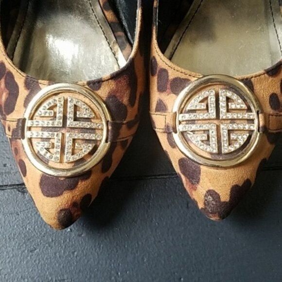 Anne Michelle Cheetah Heels - Picture 7 of 8